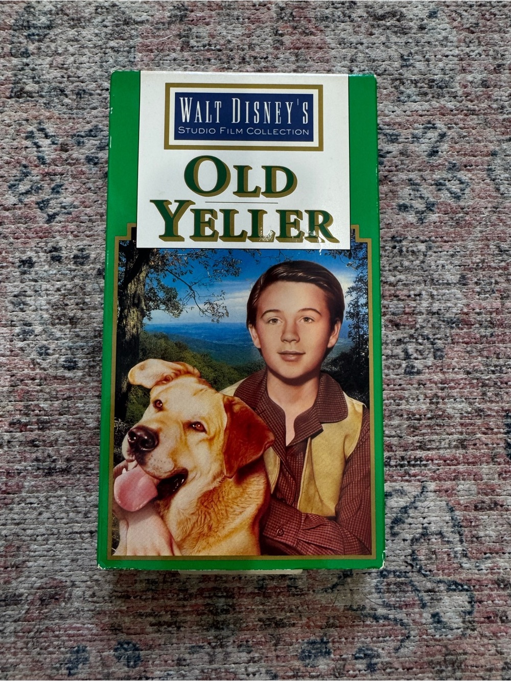 Vintage Disney Old Yeller VHS Movie